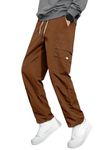 Lymio Men Cargo || Men Cargo Pants || Men Cargo Pants Cotton || Cargos for Men (Cargo-17-20) (XL, Brown)