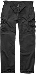 Brandit BDU Ripstop Trouser, Color: Black, Size: L
