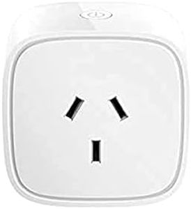 D-Link Australia Mini Wi-Fi Smart Plug (DSP-W118-AU) Smart Power Socket, Remote Control, Home and Away Mode via Geofencing, Schedule, Timer, Voice Control, Alexa and Google Assistant, AU Plug, White