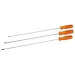 PERFORMANCE TOOL W924 Wilmar 3 pc. Long Shaft Screwdriver Set, Multicolor