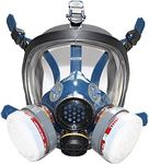 UOPASD Organic Vapor Respirator full face gas mask with Activated Carbon Air Filter