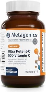 Metagenics Ultra Potent-C 500 Vitamin C - Gentle, Buffered Vitamin C Supplement - Immune Support Supplement* - Ascorbic Acid - 90 Tablets