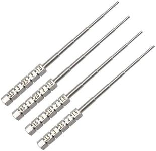 4 Pcs Stainless Steel Coil Jig 1.5mm-3.5mm Micro Coil Jig Wick Wire Coil DIY Tool Winding Tool