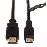 Mini HDMI cable High Speed Mini HDMI to HDMI Lead Compatible with Canon/Nikon/Panasonic/Olympus/Sony/ARCHOS/Lenovo/Kodak/Sony TV Camera Tablet Computer (3m/10ft)