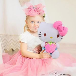 Xingsky Tots, Kidrobot 30 cm Gato Grande y un Gatito pequeño Peluches de Peluche de Gato Suave para niños niñas Adultos Fiesta de cumpleaños de la Madre