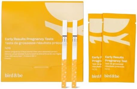 Bird&Be Pregnancy Test Strips for Early Detection (5-Strips Kit, FSA-Eligible)