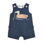 Mud Pie Unisex Baby Baby Boy Navy Duck Jonjon;, Navy Duck, 12-18 Months