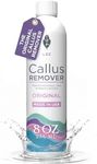 Lee Beauty Professional Callus Remover for Feet - 8 Oz, Original, Powerful Formulation - Extra Strength Gel, Home Pedicure Foot Spa Results - Cracked & Dead Dry Skin Supplies
