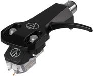 Audio-Technica AT-XP7/H Dual Moving Magnet Stereo DJ Cartridge with Headshell Black