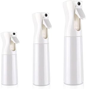 DOLANX 3 Pack 200ml/300ml/500ml Continuous Spray Bottle Ultra Fine Mist Salon Hair Water Sprayer for Salon Cleaning Plants Watering
