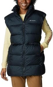 Columbia Women's Puffect Mid vest, Black, 2XL