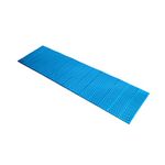 Coleman River Rest Lightweight Folding Foam Camping Sleeping Pad, 73 x 23 x 0.6 Inches, Comfortable Egg Carton Design, Insulated for Extra Warmth