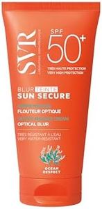SVR - Sun Secure Blur Teinté SPF50+ - Crème mousse solaire teintée effet flouteur optique – Pprotection UVA, UVB, infrarouge & lumière visible – Peaux sensibles – Niacinamide, Vitamine E – 50 ml