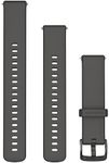 Garmin Quick Release Band - Pebble Gray Silicone, 18 mm