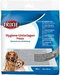 Trixie Pet Training Nappy Hygiene Pad with Activated Carbon and Anti-Odor Pet Pee Pad 10 Pcs for House-Training, 60 × 60 cm