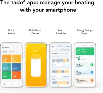 tado Wireless Smart Thermostat V3+ – Programmable Heating Control