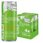 Red Bull Energy Drink, Curuba-Elderflower, 250ml (4 pack)