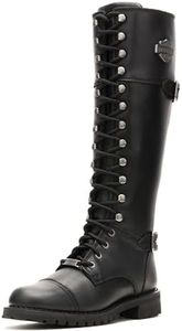 Harley-Davidson Women's Beechwood Work Boot, Black, 9.5 M US