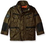 Urban Republic Toddler Ur Boys Poly Twill Jacket, Olive 6142TLV, 3T