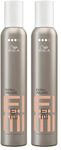 Wella Professionals EIMI Extra Volume Strong Hold Volumizing Hair Mousse | 300 ml | Hair Volumizer with Heat Protection & Shine (Pack of 2)