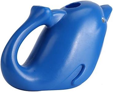 Watering Can Toy, Watering Can, Smooth Surface Good Workmanship Beach Watering Can for Balcony Garden Greening Projects (Dolphin Blue)