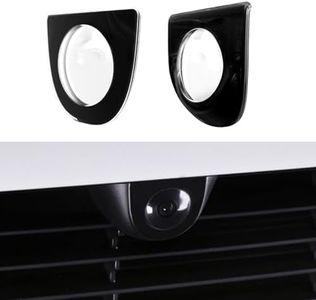 HANSSHOW 2Pcs Front & Rear Camera Lens Guard Protective Covers for Model Y Juniper and Standard Camera Lens Covers Scratch Resistant Waterproof for Juniper Accessories(2025.03+&2025.11+)