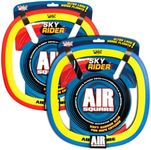 Wicked Air Square. Special Square Shape Designed Flying Disc. Durable & Flexible Rubber Disc Which Flies Smoother and Longer Distance. Easy to Throw & Catch! Not Your Normal Flying Disc! Blue Or Red