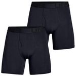 Under Armour Men Tech Mesh 9In 2 Pack, Sports Underwear, Boxer Briefs