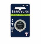 Premium Batteries CR2354 Battery Lithium 3V Coin Cell Child-Safe (6 Pack)