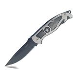 HOME BUY Foldable Knife (Manual) For Kitchen, Home,Travel and Office Tool Carbon Steel Pocket Folding knife small pack of 1