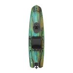 Pelican Catch Kicker 110 HDII - Sit on top Fishing Angler Pedal Kayak - Amazonia - HyDryve II Pedal System - Stable - 11 ft