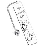 Dog Bookmarks for Women Men, Dog Lovers Gifts for Women, Valentines Day Birthday Gifts for Women Men Teens Boys Girls Bookish, Dog Gifts Cute Bookmarks for Dog Lovers, Funny Bookmarks Gift for Reader