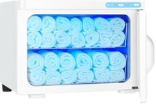 Professional Towel Warmer with UV Sterilizer | Hot Towel Cabinet for Salon, Spa & Beauty Parlour | Fast Heating, Moist Heat | 16 Towel Capacity | Hygienic Warm Towels