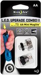 Nite Ize LED Upgrade Combo II - Fits AA Mini Maglite,Black