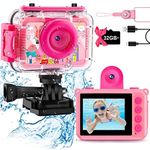 Kids Waterproof Camera,GKTZ Kids Ca