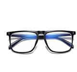 Store2508 Square Blue Cut Computer Glasses for Eye Protection | Unisex, UV Protection, Zero Power, Anti Glare & Blue Light Filter Glasses