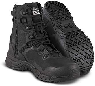 Original S.W.A.T. Alpha Fury 8" Side Zip Black US Men's 8.5, Women's 10 Medium