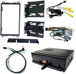 Crux Interfacing Solutions DKGM15 Crux Onstar Radio Replacement Interface W/ Swc Retention Video Switcher & D. Din Dash Kit - Gm Clas