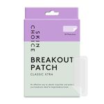 SKIN CHOICE Large Spot Patches (Pack of 10) Breakout Pimple Patches, Hydrocolloid Patches, Acne Patch for Face, Neck, Forehead, Chin & Body, Mighty Spots Stickers, Vegan, Cruelty-Free