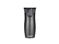 Contigo 1000-0579 West Loop Plastic and Stainless Steel Thermal Mug, 470ml (Grey/Gunmetal Matte Transparent)