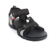 Sparx mens SS 105 | Latest, Daily Use, Stylish Floaters | Grey Sport Sandal - 10 UK (SS 105)