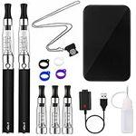 E-cigarette Vape Pen Starter Kit Discoball 2 E-cig Pens, Top Fill 1.6ml Cartridge, Ego Rechargeable Battery, No Nicotine