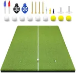 Flysocks 5x4 FT Golf Hitting Mat, 3