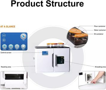 Automatic Electric Roti Maker – One-Key Flatbread & Pita Machine for Home
