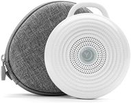 Yogasleep Rohm Portable White Noise Sound Machine + Travel Case in Grey (Pack of 2) Sleep Therapy, Crush-Resistant Travel Case, for Adults, Kids & Baby, Noise Blocking & Office Privacy, Registry Gift