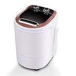 CLIPOP Portable Mini Small Washing Machine and Spin Dryer for Home, 2-in-1 Camping Washing Machine Electric Washer & Drying for Baby Clothes