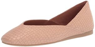 Lucky Brand Women's Alba Ballet Flat, Dusty Sand, 5.5