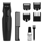 Wahl GroomEase, GroomEase by Wahl Battery Stubble and Beard Trimmer, Cordless Grooming Tools for Men, Facial Hair Trimmers, Battery Operation, Cordless, Ideal for Gym and Travel