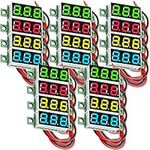 AZDelivery 0.28 Inch Mini Digital Voltmeter with 7 Segment LED Display 2.5V - 30V, Voltage Display, Voltage Measurement Module, compatible with Arduino including E-Book! (Pack of 5)
