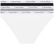 Calvin Klein Women's Carousel Bikini 3 Pack Black/White/Grey XL